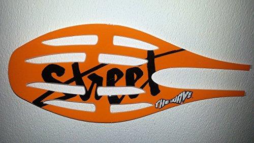 Orig. Streetsurfing Deckplatte Deckplates 116 Orange and Black