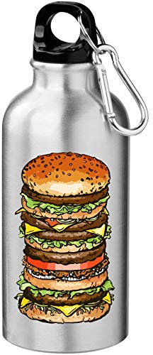 One Giant Hamburger Food Lovers Tourist Water Bottle