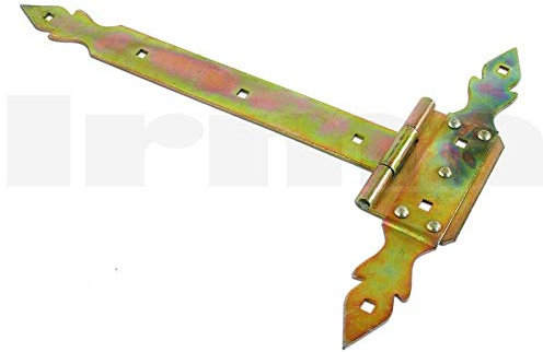 BSD Bisagra en T Decorativa para Contraventana de 500mm / 34mm - Galvanizada