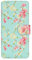 32nd Floral Series 2.0 - Design PU Leather Book Wallet Case Cover for Samsung Galaxy A12 (2021), Designer Flower Pattern Wallet Style Flip Case With Card Slots - Spring Blue