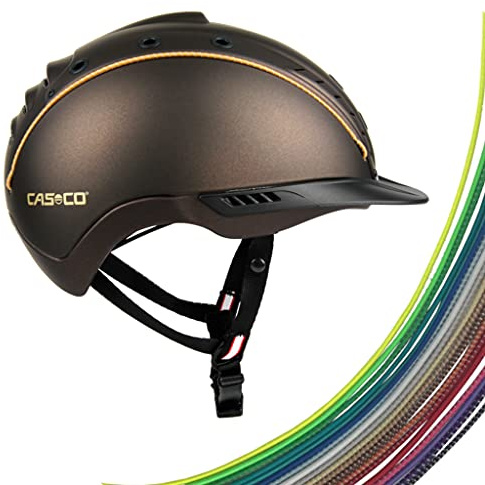 Casco Reithelm Mistrall-2 – Dunkelbraun – XS-S (50-54cm) – Gr. 0