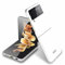 FTRONGRT Funda para Samsung Galaxy Z Flip 3, Ultra-Delgado, Ligera, Protectora Caso de Duro Cover Case para Samsung Galaxy Z Flip 3-Blanco