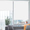 HIDODO Thermal Roller Window Blinds, Blackout Roller Blinds for Windows, Waterproof Fabric Blinds UV Protection Fit Bedroom, Living Room, Bathroom, Kitchen and Doors, 86 x 183 cm, White