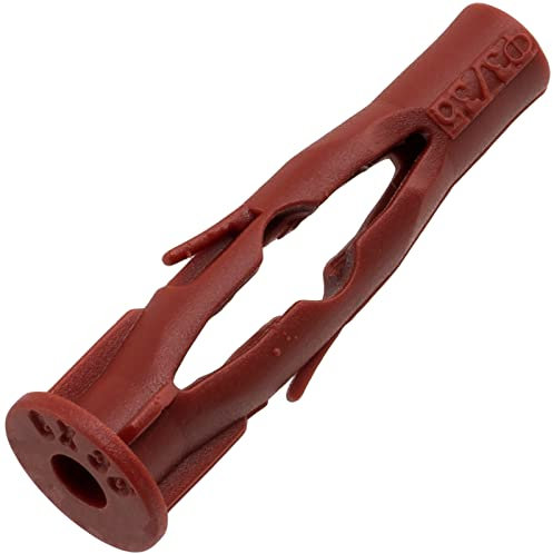 AERZETIX - C64978 - Juego de 50 tacos universales 6x35mm - en nylon - fijación en hormigón ladrillo piedra hormigón celular materiales huecos paneles trabajos edificio tornillo de madera armazón