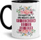 Tassendruck Tasse mit frechem Motiv - Ich kaufe EIN und löse - Ficken sie Sich - Geschenke für Freunde und Kollegen zum Geburtstag | Spruch-Tasse Innen & Henkel Schwarz, 300ml