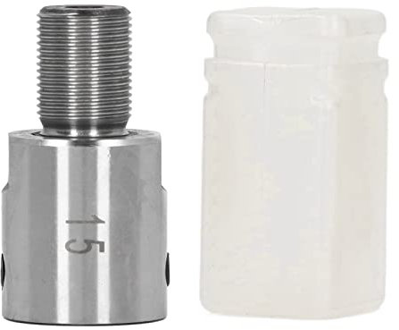 Biela M14 De 15mm, Adaptador De Conexión De Mandril De Alta Precisión De Acero Inoxidable, Conector De Mandril De Torno, Adaptador De Molino De Banco Para Carpintería
