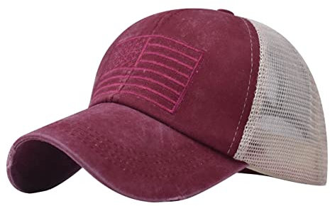callmo MüTze Damen Schwarz Cap Mit Ventilator Glitzer-Trucker-Visier, chaotisch, einfarbig, Baseball-Pferdeschwanz-Brötchen, Mütze, Unisex-Baseballmützen Weißer Riese Caps 80