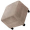Ottomane Fußhocker Schonbezug Hockerbezug Quadratisch 40x40/50x50/60x60 Stretch Samt Husse für Fußhocker Ottomanischer Hocker-Bezug Überzug Hocker Protector Waschbar ( Color : #17 , Size : 30x30x40cm