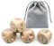 ZoTuoART Set di 4 dadi in legno per adulti, per yoga sexy, sfide casuali, gioco di ruolo decisionale, dadi divertenti