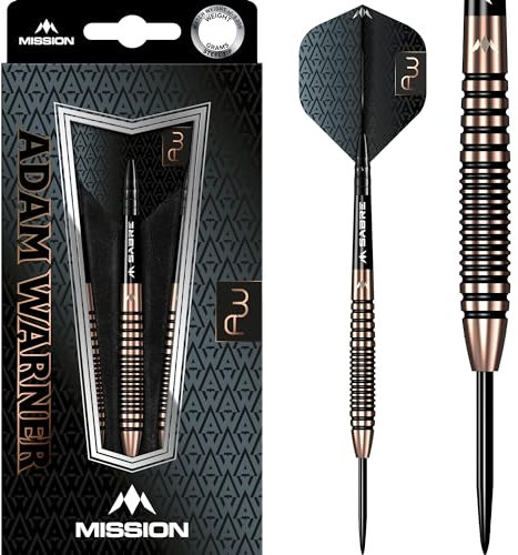 Mission Adam Warner 90% - Steeldarts 24 Gramm