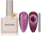 MAYCHAO 15ML Cat Eye Gel Nail Polish 1Pc Plum Magnetic Gel Polish with Magnet Soak off Holographic Cat Eye Gel Nail Polish for Nail Art Manicure Salon DIY at Home