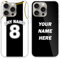 Personalisierte Handyhülle mit Name und Nummer, LucBuy Benutzerdefinierte Jersey Schutzhülle Kompatibel mit iPhone 15 14 12 13 11 Pro Max XR 6 7 8 Plus,Personalisierte Ball Sport Fan Handyhüllen (B11)
