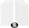 YIIFELL Klettband Selbstklebend 20mm, 600 Stück Klettpunkte Selbstklebend, Self Adhesive Klebend Klettverschluss für Handwerk auf Papier, Kunststoff, Glas, Metall, Leder