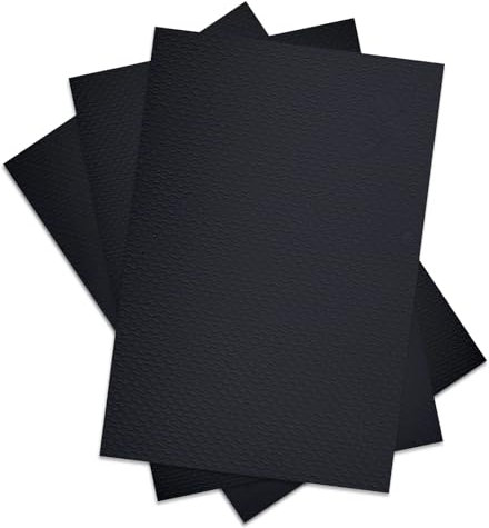 pangdapengpeng 3 Stücke Schlauchboot Reparaturset PVC, Flicken Schlauchboot, Wasserdicht Kajak-PVC-Aufnäher für Schlauchboote, Kajak (Schwarz)