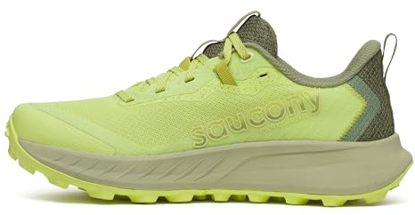 Saucony Herren Peregrine 15 Sneaker, Sunny/Hemlock, 40.5 EU