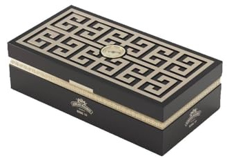 Zigarren Humidor ADRIAN MAGNUS Spanische Zeder hölzerne Zigarrenbox, Regal 100, Hygrometer, Luxus Humidor, 100-150 Zigarren