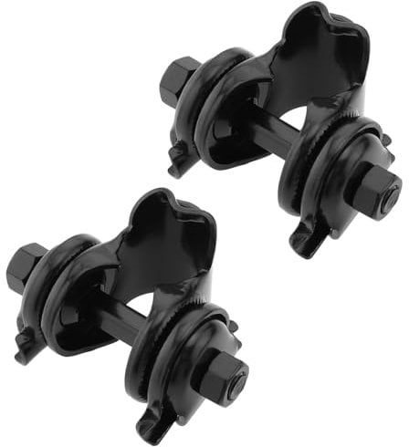 VGOL 2pcs Bicycle Seat Clamp Metal Bike Saddle Clamp Cycling Seat Clip Bike Saddle Guts Clip for Mountain Bike Road Bike 22mm Bicycle Seat Tube