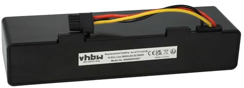 vhbw batteria compatibile con Xiaomi Mijia 2, STYTJ02YM, MI ROBOT VACUUM MOP P, SKV4109GL home cleaner nero (5600mAh, 14,4V, Li-Ion)