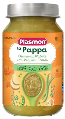 Plasmon La Pappa - Crema di Patate con Legumi Verdi 6x200g