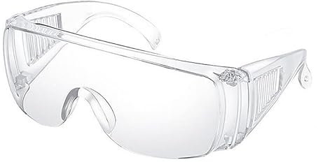 Anti-Beschlag-Schutzbrille für Maniküre, Schutzbrille über Brillen, Anti-Staub, stoßfest, kratzfest, spritzwassergeschützt, chemischer Augenschutz für Labor, Krankenschwestern, Arbeiter, Architekten