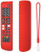Custodia protettiva in silicone Smart TV per Samsung Custodia antiurto telecomando per Samsung BN59-01315A BN59-01315B BN59-01315E BN59-01315L (Rosso)
