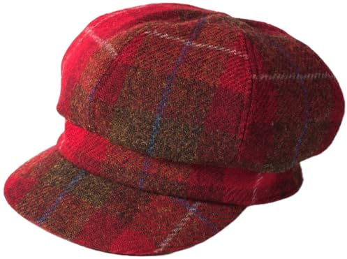 Failsworth Ladies Harris Tweed Bakerboy Cap