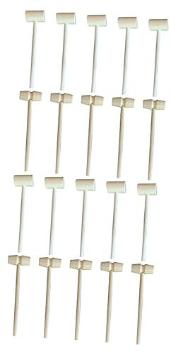 Vaguelly Juguete De Martillo De Madera 20 Mini Multifuncional Decoración De Hogar