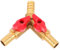 Homoyoyo Brass Y Shaped Gas Valve Splitter Three Way Connector for Water and Gas Control in Irrigation Systems for Residential and Commercial Use