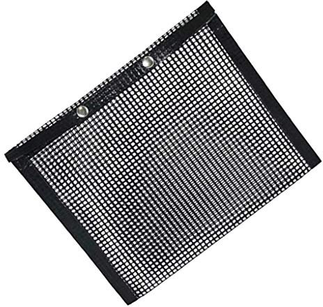 Sac de cuisson anti-adhésif pour barbecue résistant à la chaleur Noir 27 x 22 cm