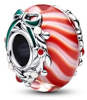 PANDORA Zuckerstange Murano-Glas Charm 794252C01 Charm Anhänger