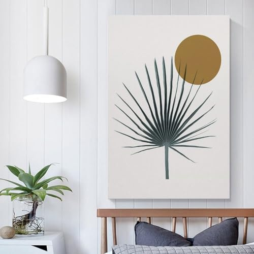 POLIUAWS Minimalist Floral A24 Poster, Dekoratives Gemälde, Leinwand, Wandkunst, Wohnzimmer, Poster, Schlafzimmer, Gemälde 08x12inch(20x30cm)