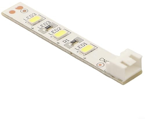 Refrigerator LED Light Panel for Samsung, DA41-00519R Freezer Fridge Lighting Assembly with Bulbs Interior Illumination Replacement