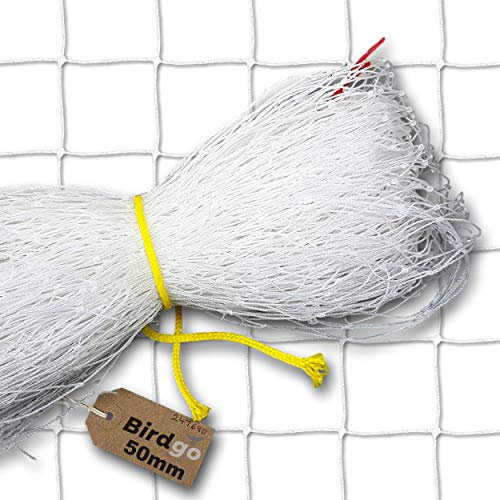 Birdgo Blanc 50 mm 5m x 5m Pigeon Net