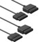 TENINYU 2PACK PS2 Controller Extension Cable Cord 6FT/1.8M Controller Extension for PS2 Game Console