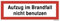 2x Schild Aufkleber Aufzug im Brandfall nicht benutzen Folie selbstklebend 210 x 74 mm von MBS-FIRE