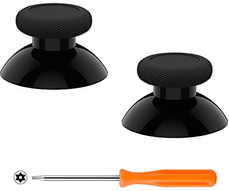 eXtremeRate Analogici per Xbox Series X/S Controller,Levette Analogiche Stick Ricambio per Xbox One S/X/Standard/Elite Joystick-Nero