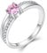 YL Verlobungsring Damen 925 Sterling Silber Ring Damen Zirkonia Ringe Silberringe Eheringe Ringe Frauen