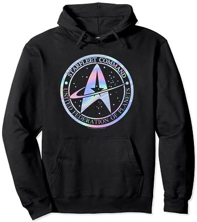 Star Trek Starfleet Command Hologram Fill Pullover Hoodie