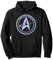 Star Trek Starfleet Command Hologram Fill Pullover Hoodie
