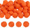 8 mm Bast-Perlen für Bastelarbeiten, Schmuckherstellung, Strohhalm, Rattan-Kugel, Perlen-Anhänger, rund, lose, bunte Abstandsperlen für Armbänder, Herbstfüller, Thanksgiving, dekorativ