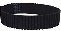 JINchao-Zahnriemen HTD3M Runder Gummi-Timing-Gurte, geschlossen, 297/30/303/306/309/33/33/33/324/33/33/336mm Länge, 6/10 / 15mm Breite, Antriebsriemen ( Length : Length 300mm , Width : Width 15mm )