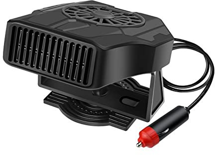 Tragbare Auto Heizung Defroster,MoreChioce 120W/12V Auto Heizlüfter 2-in-1 Auto Heizung & Kühlventilator Entfroster 360° Drehbar Windschutzscheibe Elektrische Demister Defogger Defroster