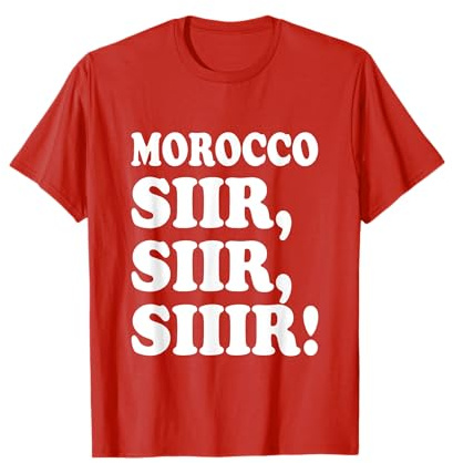 MAROKKO TRIKOT SIR SIR SIR T-Shirt