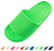 Sumvov Chaussures Claquette de Bain Piscine et Plage pour Femmes Hommes, Chaussons Tongs Antidérapantes Super Douces Semelle épaisse, Cozislides Original Slides Cloud Slippers(Vert fluorescent,38-39)