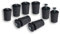 8 x INOVATEC Anschlagstopper 28 mm anthrazit für Rollladen Rolladenstopper Anschlagpuffer Fenstersicherung
