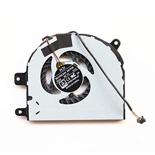 VKMKV Ventiladores de refrigeración de CPU de Ordenador for Clevo N2503 6-31-N2503-102 Ventilador Enfriador de portátil DFS531005FLOT FH30 reemplazo de radiador portátil