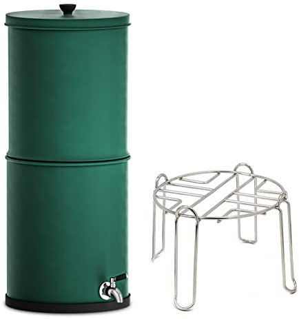 Lixada Schwerkraft-Wasserfiltersystem Wasserfiltrationseimer für Zuhause, Outdoor, Camping, Wandern, Notfallvorsorge