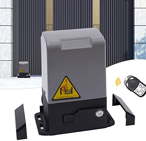 1200kg ToröFfner Schiebetorantrieb Fernbedienungen Antrieb ToröFfner 230v Schiebetor Torantrieb 550w Motor + 6m Zahnstange