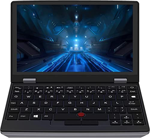 KingnovyPC Mini laptop da 7 11, Celeron N4000 fino a 2,6 GHz, 12 GB di RAM 256 GB SSD Touch Screen Notebook PC con WiFi dual band, USB 3.0/USB 2.0/HDMI