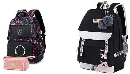 Asge Schulrucksack Mdchen Teenager Rucksack Maedchen Coole Schule Daypacks & Schulrucksack Mdchen Schulranzen Jungen Schultasche